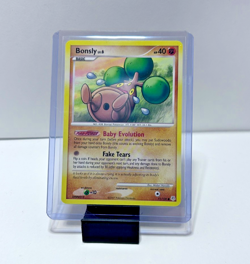 Bonsly 71/130 Common Non Holo Pokemon Card TCG - Diamond and Pearl - LP - Image 1