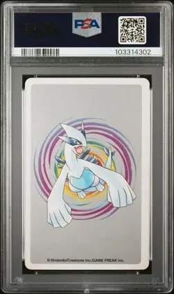 PSA 9 POKEMON JAPANESE PLAYING CARD STEELIX 6 OF SPADES SILVER MINT 401 - Image 2