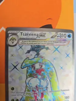 Pokemon TCG Tsareena EX Paradox Rift Tera Full Art Ultra Rare Card 220/182 - Image 3