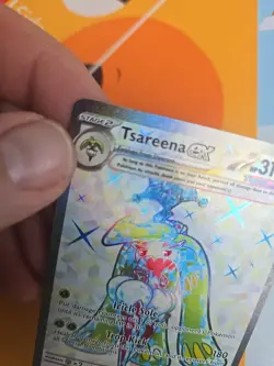 Pokemon TCG Tsareena EX Paradox Rift Tera Full Art Ultra Rare Card 220/182 - Image 4