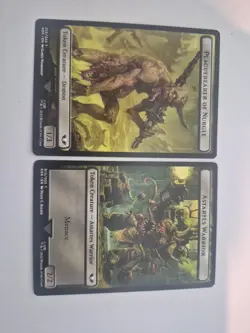 1x Plaguebearer of Nurgle // Astartes Warrior - To NM Eng MTG - Warhammer 40,000 - Image 1