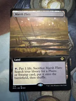 Marsh Flats (Extended Art) Modern Horizons 2 Regular - Image 1