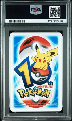 PSA 10 POKEMON PLAYING CARD BLAZIKEN BLUE QUEEN CLUBS 10TH ANNIVERSARY 324 - Image 2