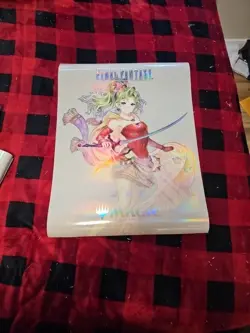 Magic The Gathering x Final Fantasy Tina Promotion Poster Foil 2025 Limited - Image 1