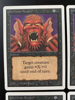 MTG | 4x Howl From Beyond | Unlimited Edition | Magic The Gathering | *Kult - Image 2