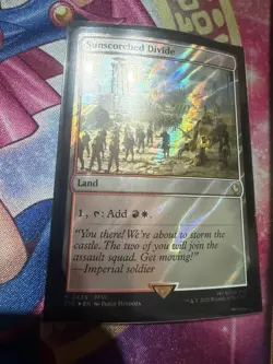 Sunscorched Divide (Surge Foil) R MTG FF Collector Commander 433 LP - Image 1
