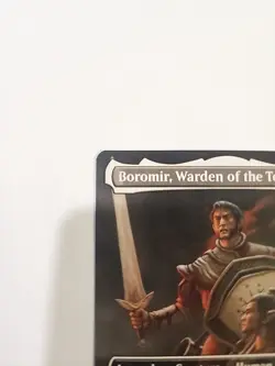Magic MTG Boromir, Warden of the Tower LTR 0407 Alternate Full Art Borderless - Image 2