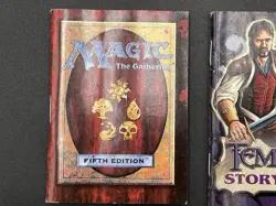 Magic the Gathering MTG Vintage Rulebook Ice Age, Tempest, 5th Edition - Image 2