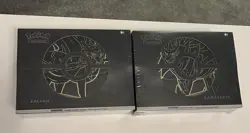 SET OF 2 Pokemon Sword & Shield Elite Trainer Box Plus Zacian and Zamazenta - Image 1