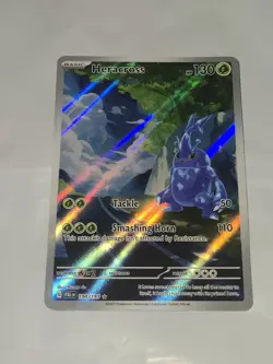 Pokemon Heracross 194/193 Rare SV02 Paldea Evolved PACK FRESH - Image 1