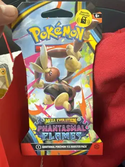 Phantasmal Flames Booster Packs - Mega Evolution Phantasmal Flames Pokemon TCG - Image 1