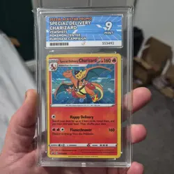 Special Delivery Charizard Ace 9 MINT - SWSH075 - Black Star Promo - Pokemon TCG - Image 1