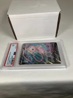 Pokemon Mew V 250/264 Fusion Strike Full Art PSA 9 - Image 4