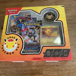 Pokemon TCG Pokemon Day 2026 Collection Box ✅ Factory Sealed ✅ - Image 3