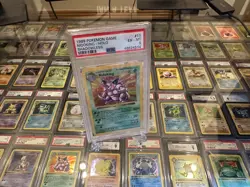 Pokemon Nidoking Base Set Shadowless 11/102 PSA 6 - Image 3