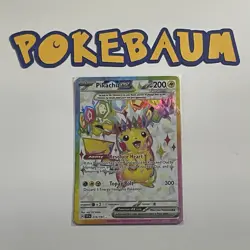 Pikachu EX 219/191 - Sv08: Surging Sparks Ultra Rare Full Art Holo - Pokemon TCG - Image 1