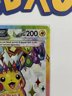 Pikachu EX 219/191 - Sv08: Surging Sparks Ultra Rare Full Art Holo - Pokemon TCG - Image 4