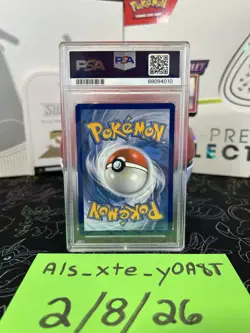 Pokemon Vaporeon VMAX #182 SWSH: Promo Holo PSA 10 Sword & Shield 2021 English - Image 2