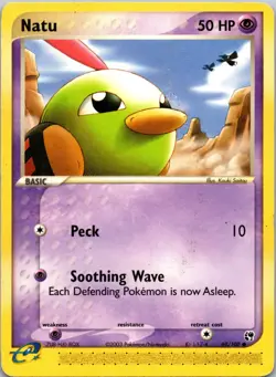 Natu 69/100 Sandstorm MP Pokemon TCG - Image 1
