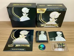 Pokemon Mega Evolution ~ Empty ETB w/ Sleeves, Coin, Etc. (No Packs Or Promo) - Image 1