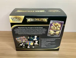 Pokemon Mega Evolution ~ Empty ETB w/ Sleeves, Coin, Etc. (No Packs Or Promo) - Image 3