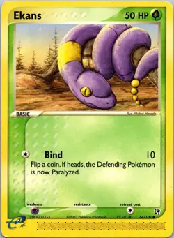 Ekans 64/100 Sandstorm MP Pokemon TCG - Image 1