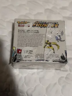 Pokemon TCG S&M Lost Thunder 2018 Booster Box Factory Sealed W/ ACRYLIC CASE - Image 4