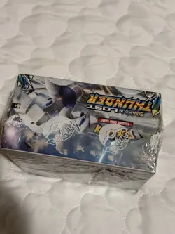 Pokemon TCG S&M Lost Thunder 2018 Booster Box Factory Sealed W/ ACRYLIC CASE - Image 5