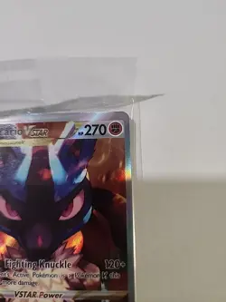 Pokemon TCG: SEALED Lucario VSTAR SWSH291 Black Star Promo 2023 NM - Image 3