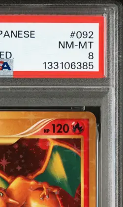Pokemon Charizard 2008 Stormfront 092/100 1st Edition Holo PSA 8 Japanese Rare - Image 4