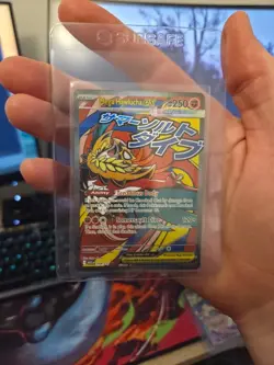 Pokemon TCG Mega Hawlucha EX 268/217 Mega Attack Rare - Ascended Heroes - NM - Image 1