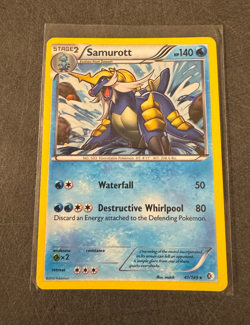 Pokemon TCG Samurott Boundaries Crossed 41/149 Cosmos Holo Rare NM/LP. - Image 1