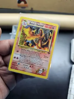 Blaine's Charizard 2/132 Gym Challenge Set Holo Rare Vintage Pokemon LP - Image 1