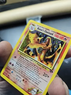 Blaine's Charizard 2/132 Gym Challenge Set Holo Rare Vintage Pokemon LP - Image 4