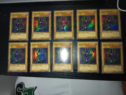 Vintage Yu-Gi-Oh TCG Card Lot Of 10 Spanish Dark Magician DL1 S002 Promos Lot #2 - Image 1