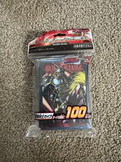 Yugioh Gaia The Fierce Knight Sleeves 100ct Rush Duel - Image 1