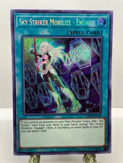 Sky Striker Mobilize - Engage! DASA-EN030 Secret Rare Dark Saviors Yu-Gi-Oh HOLO - Image 1