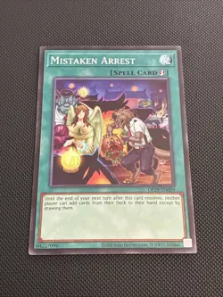 Mistaken Arrest - OP29-EN009 - Super Rare - OTS Tournament Pack 29 Near Mint NM - Image 1