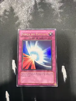 MIRROR FORCE 1ST PORTUGUESE ULTRA RARE MRD-138 PMT-P138 YUGIOH - Image 1