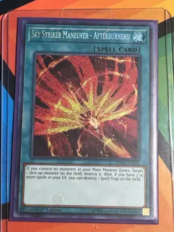Yugioh! Sky Striker Maneuver - Afterburners! - DASA-EN031 - Secret Rare - 1st - Image 3