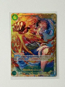 Monkey.D.Luffy OP13-118 SEC One Piece TCG Carrying On His Will Near Mint ENGLISH - Image 1