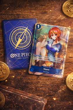 One Piece Card Game OP09-050 Nami Alt Art AA English Near Mint Holo - Image 1