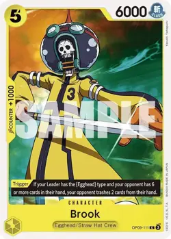 Brook (111) One Piece • C • OP09-111 Emperors in the New World - Image 1