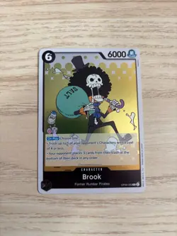OP06-092 Brook English R NM One Piece TCG Card Game - Image 1
