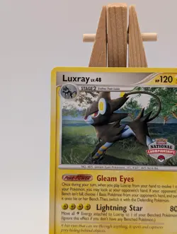 National Championships Luxray 7/130 Diamond & Pearl Promo Pokemon Card Rare - Image 2