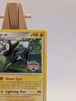 National Championships Luxray 7/130 Diamond & Pearl Promo Pokemon Card Rare - Image 3