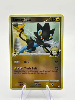 Pokemon TCG Platinum Rising Rivals - Luxray GL 9/111 Rare Reverse Holo MP - Image 1