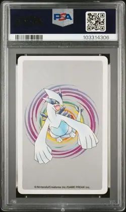 PSA 9 POKEMON PLAYING CARD CYNDAQUIL ACE HEARTS 2000 POKEMON CENTER SILVER 373 - Image 2