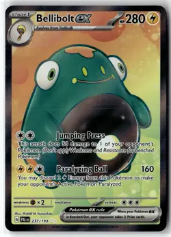 Bellibolt ex ⭐ 237/193 Holo Ultra Rare Paldea Evolved 2023 Pokemon NM - Image 1