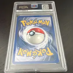 Pokemon Machamp 1st Edition Shadowless Holo Deck Exclusives 8/102 PSA 6 - Image 2